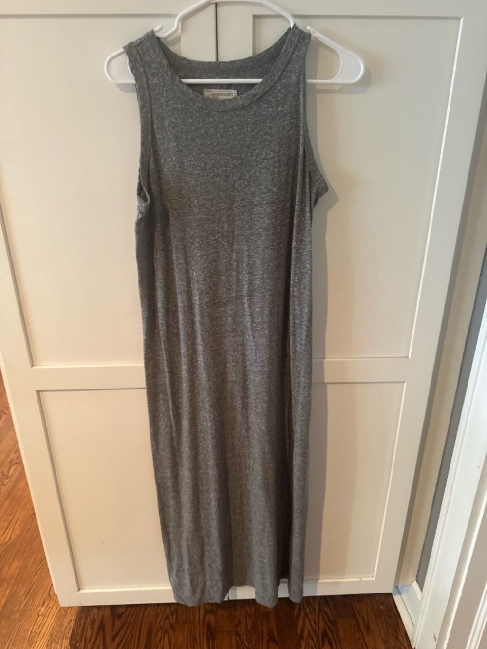 Current/Elliott Heather Grey Sleeveless Maxi Dress